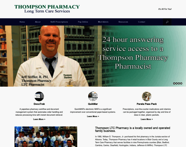 Thompsonpharmacyltc.com thumbnail