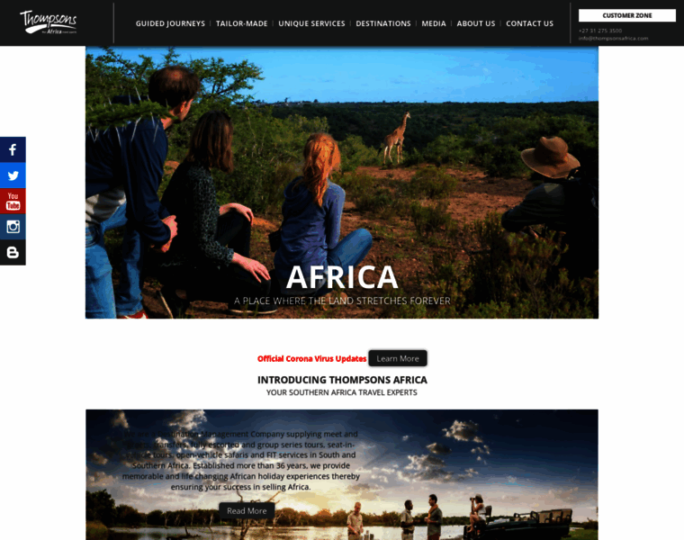 Thompsonsafrica.com thumbnail