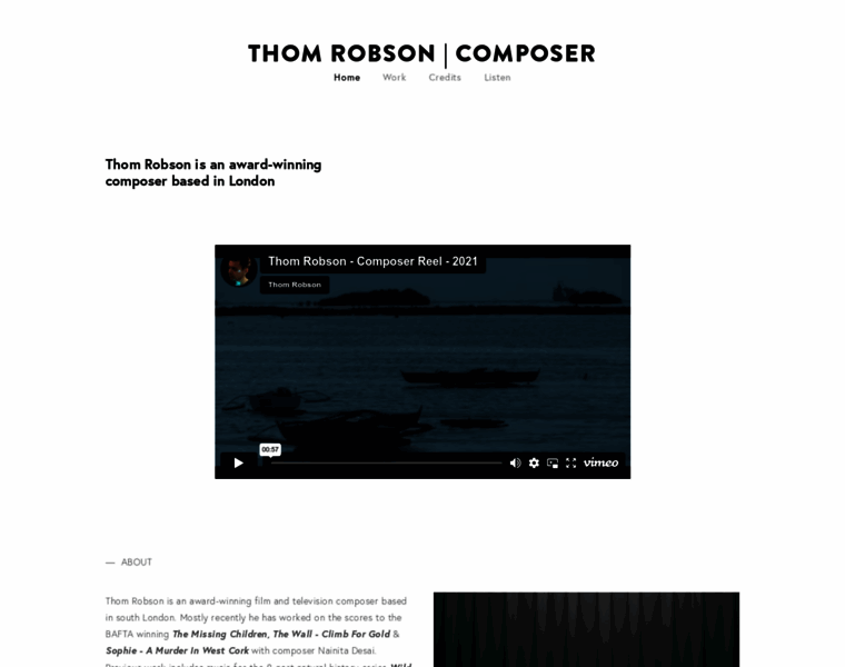 Thomrobsonmusic.com thumbnail