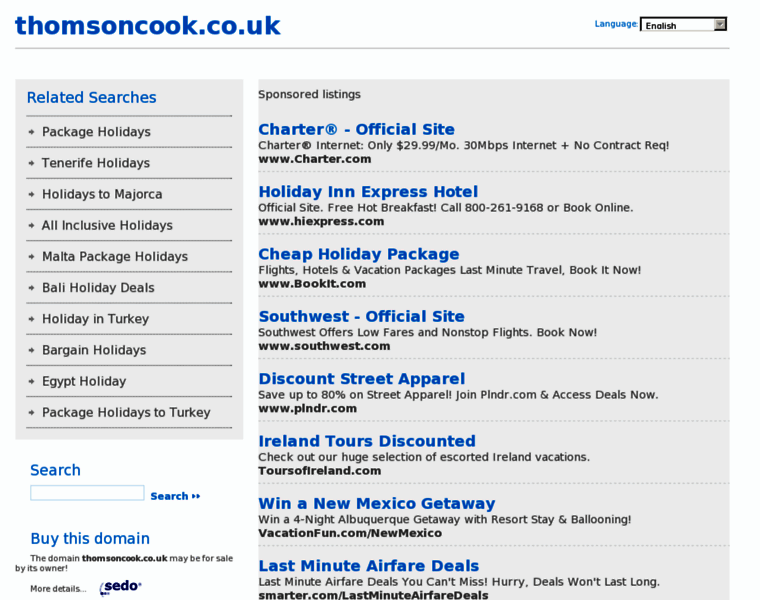 Thomsoncook.co.uk thumbnail
