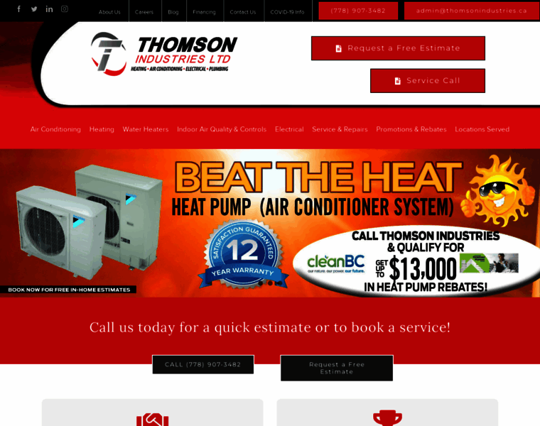 Thomsonindustries.ca thumbnail