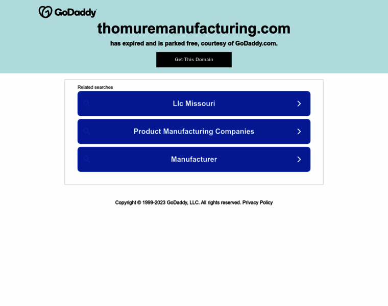 Thomuremanufacturing.com thumbnail