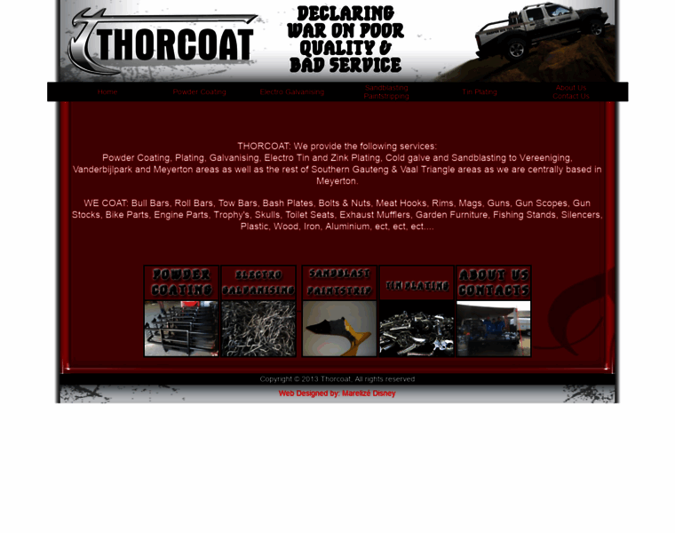 Thorcoat.co.za thumbnail