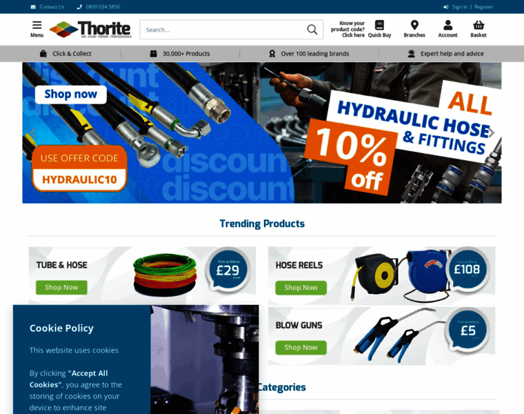 Thoritedirect.co.uk thumbnail