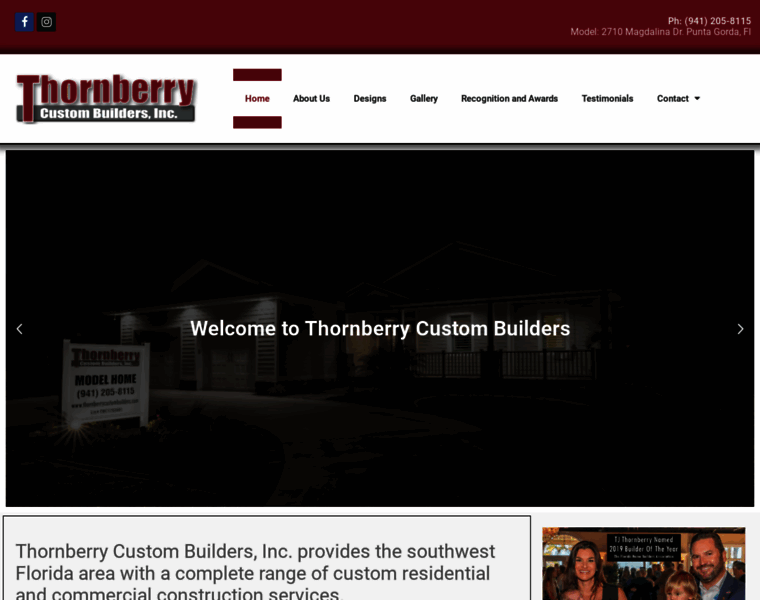 Thornberrycustombuilders.com thumbnail