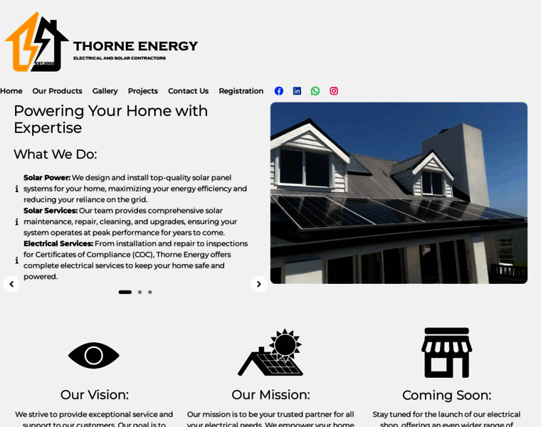 Thornesolar.co.za thumbnail
