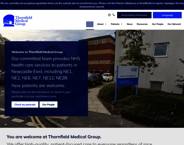 Thornfieldmedicalgroup.org.uk thumbnail