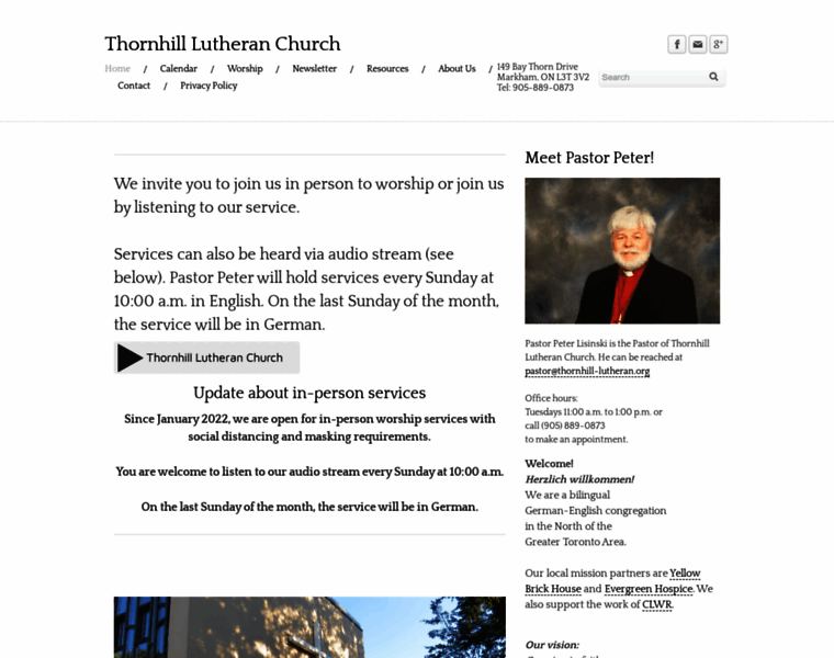 Thornhill-lutheran.org thumbnail