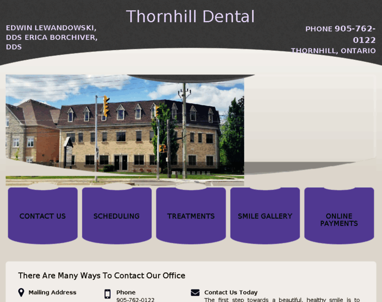 Thornhilldental.com thumbnail