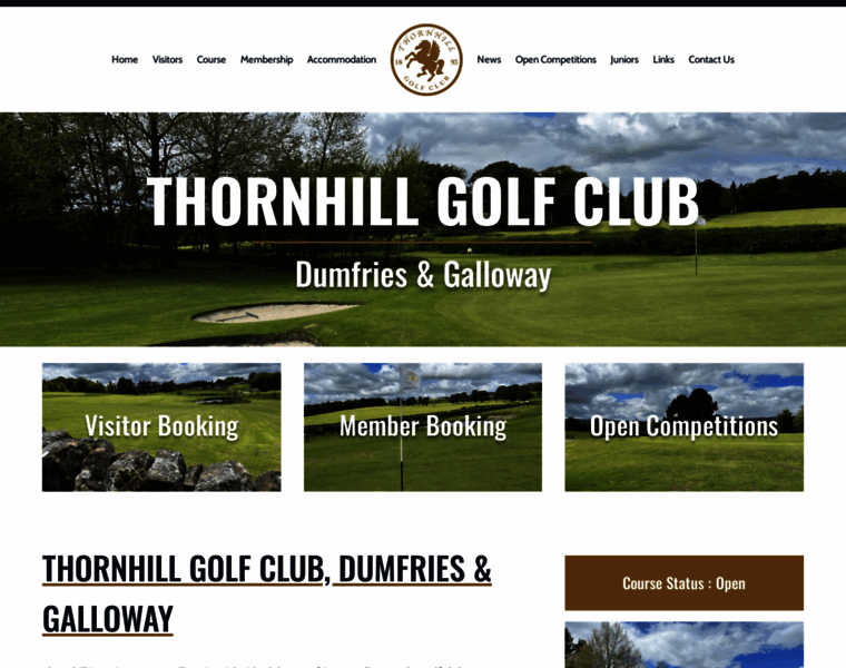 Thornhillgolfclub.co.uk thumbnail