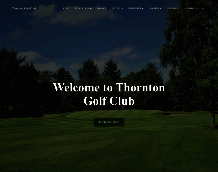 Thorntongolfclub.co.uk thumbnail