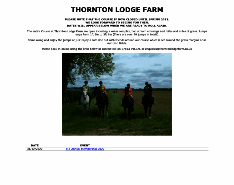 Thorntonlodgefarm.co.uk thumbnail