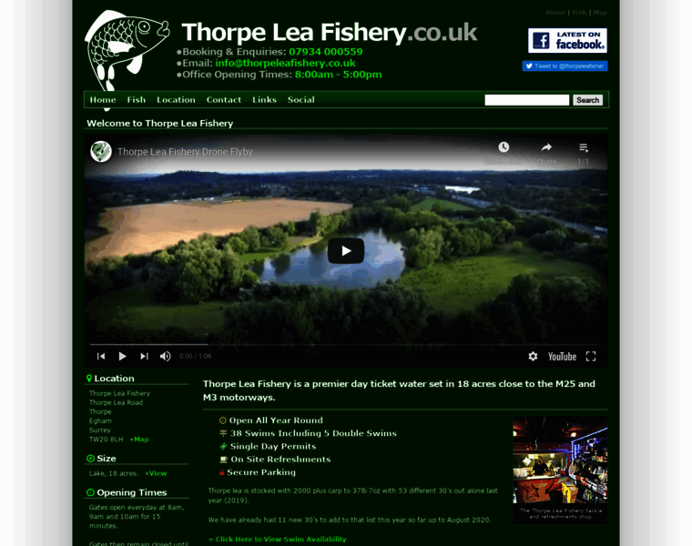 Thorpeleafishery.co.uk thumbnail