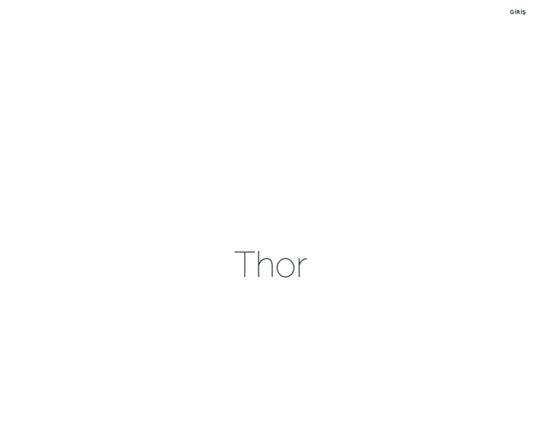 Thorproject.net thumbnail
