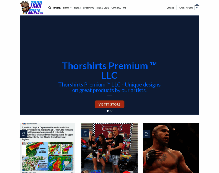 Thorshirts.com thumbnail