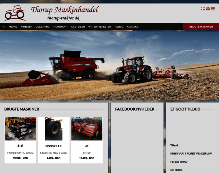 Thorup-traktor.dk thumbnail