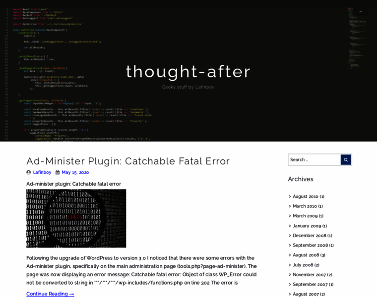 Thought-after.com thumbnail