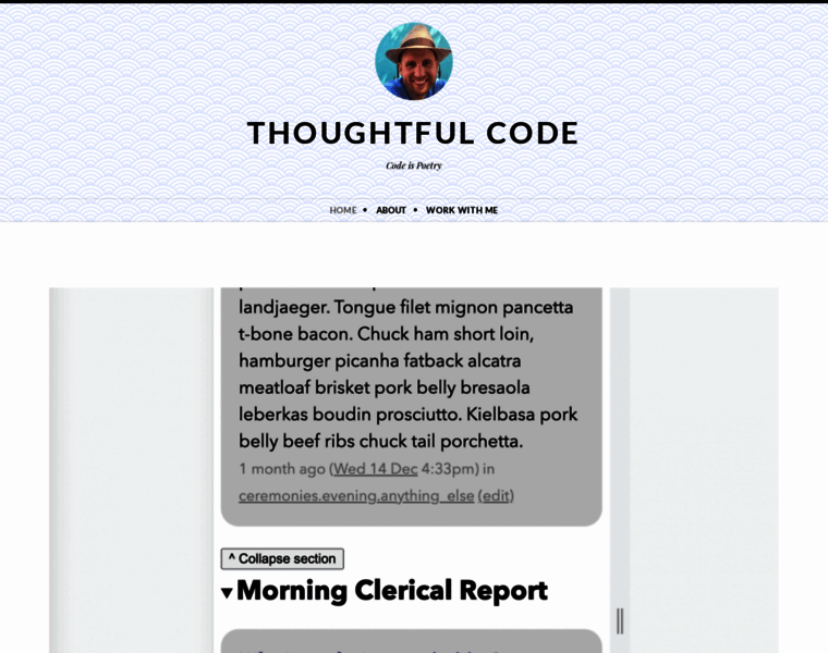 Thoughtfulcode.com thumbnail