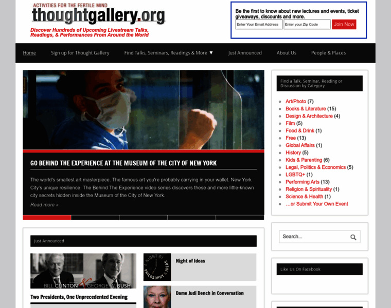 Thoughtgallery.org thumbnail