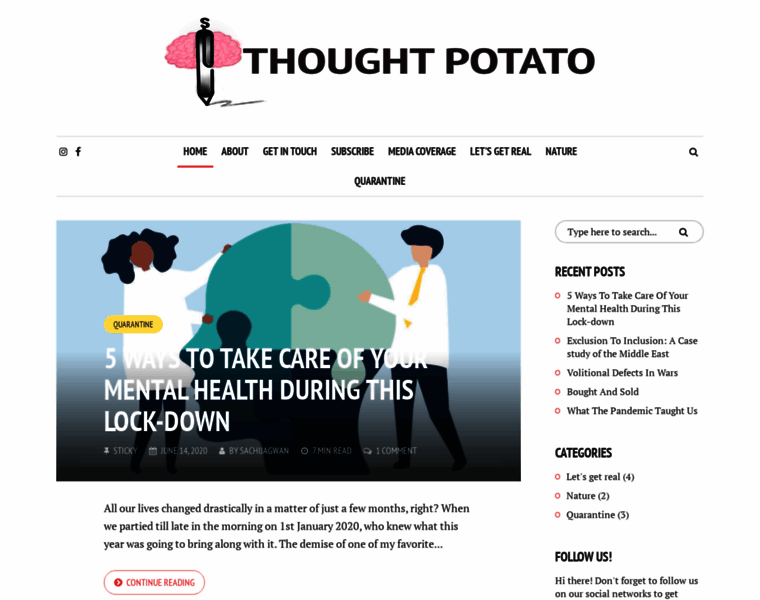 Thoughtpotato.com thumbnail