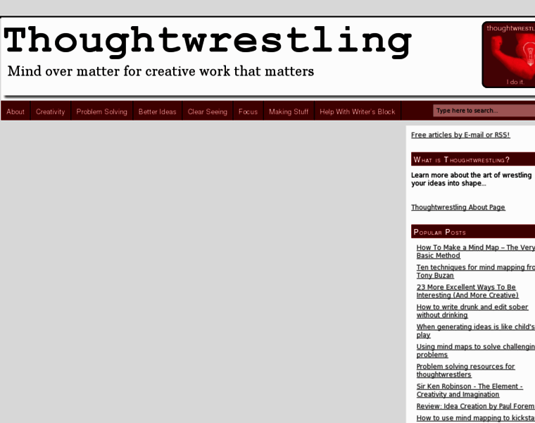 Thoughtwrestling.com thumbnail