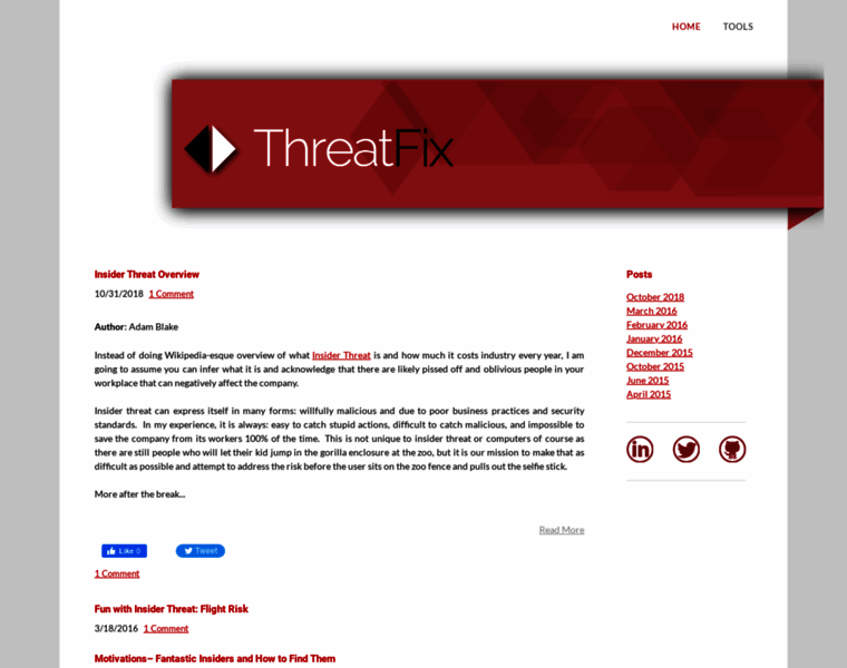 Threatfix.com thumbnail