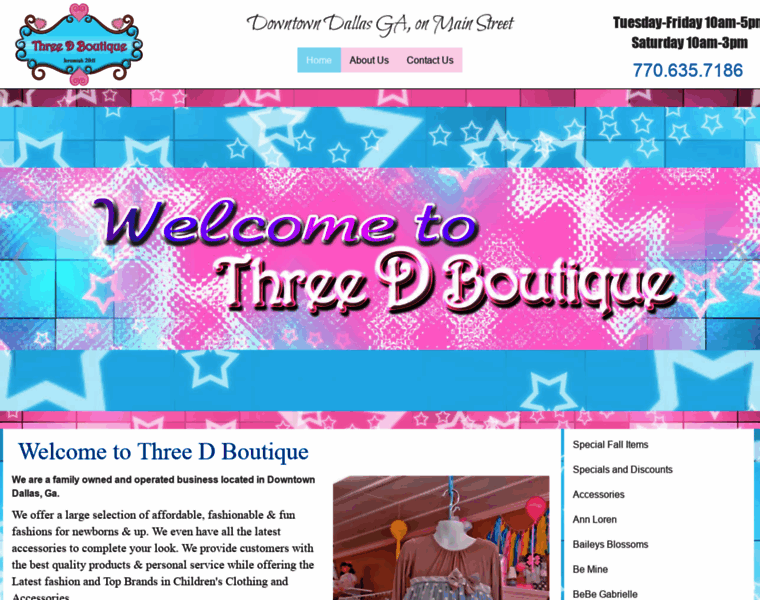 Threedboutique.com thumbnail