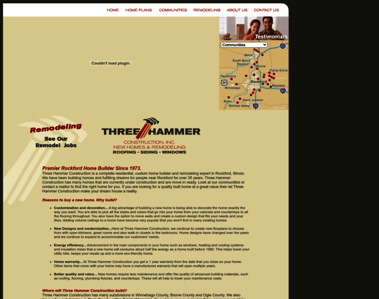 Threehammer.com thumbnail