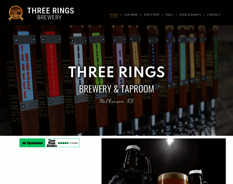 Threeringsbrewery.com thumbnail