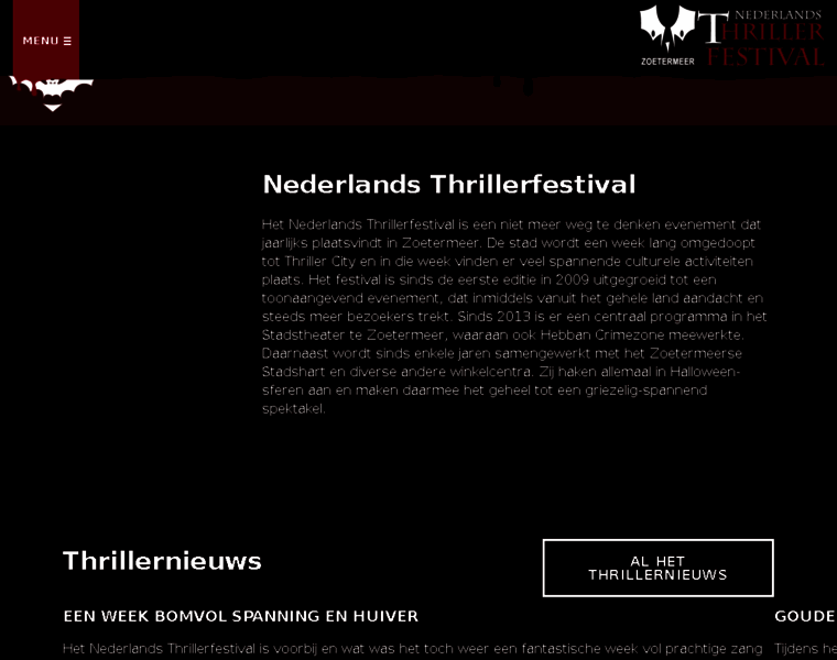 Thrillerfestivalzoetermeer.nl thumbnail
