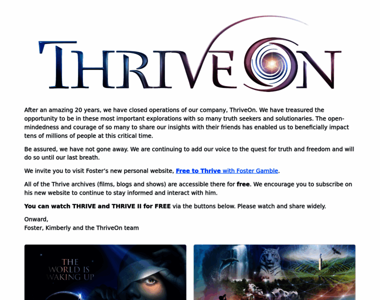 Thriveon.com thumbnail