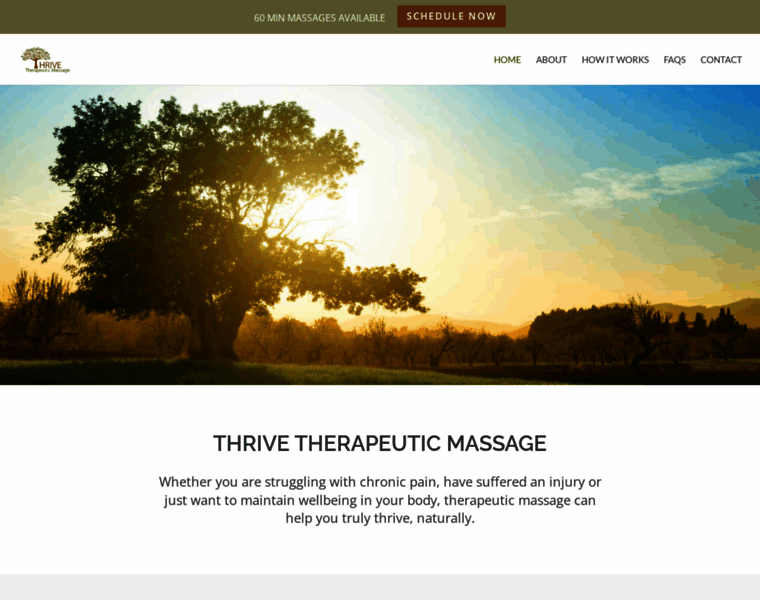 Thrivetherapeuticmassage.com thumbnail