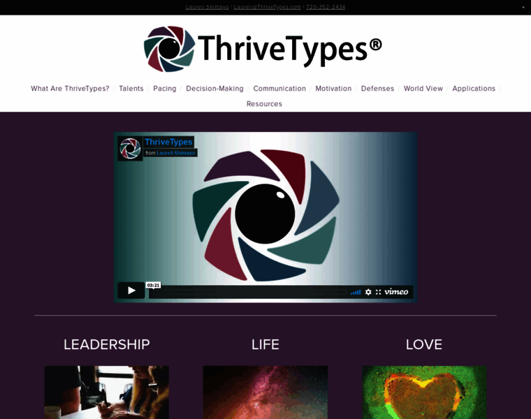 Thrivetypes.com thumbnail