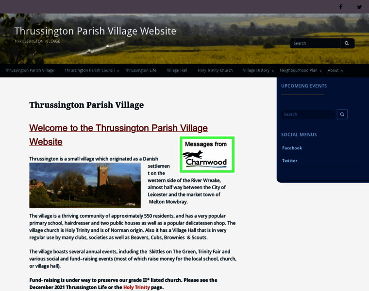 Thrussingtonvillage.org thumbnail