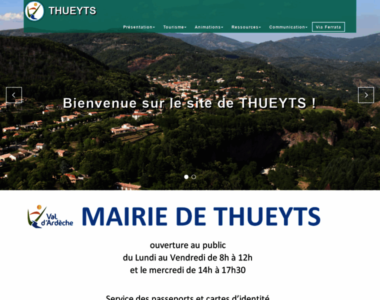 Thueyts.fr thumbnail