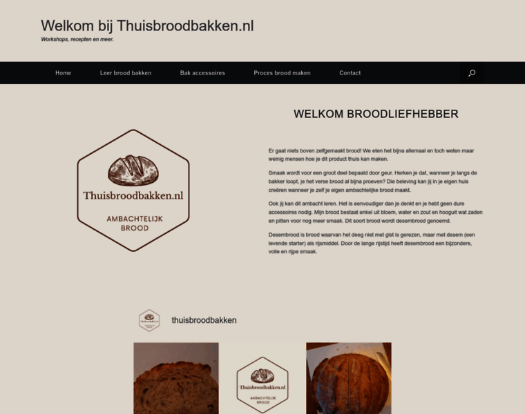 Thuisbroodbakken.nl thumbnail