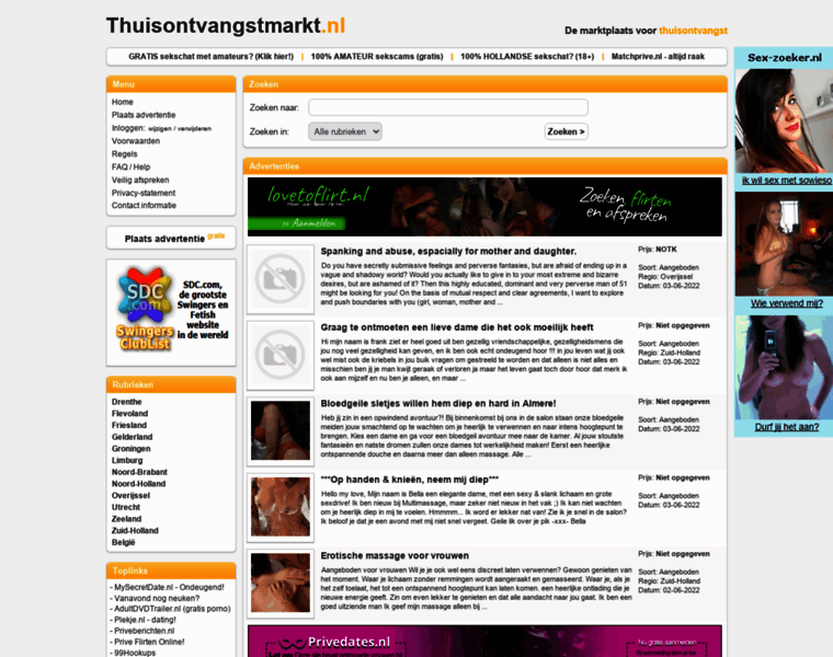 Thuisontvangstmarkt.nl thumbnail