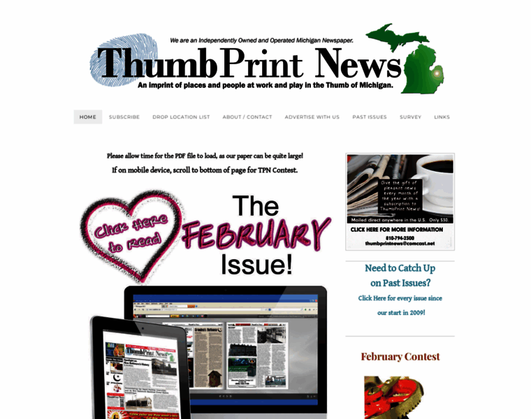 Thumbprintnews.com thumbnail