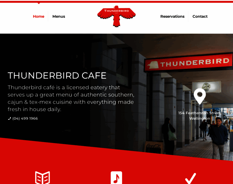 Thunderbirdcafe.co.nz thumbnail