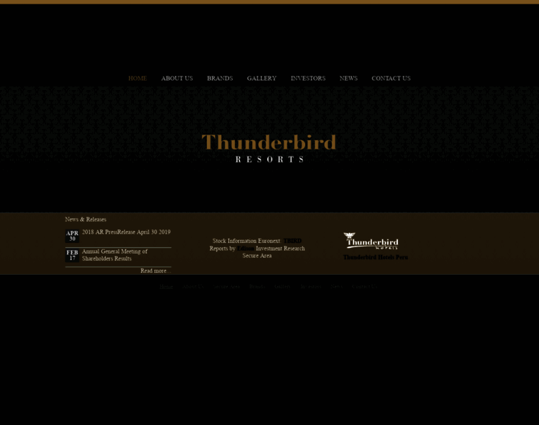 Thunderbirdresorts.com thumbnail