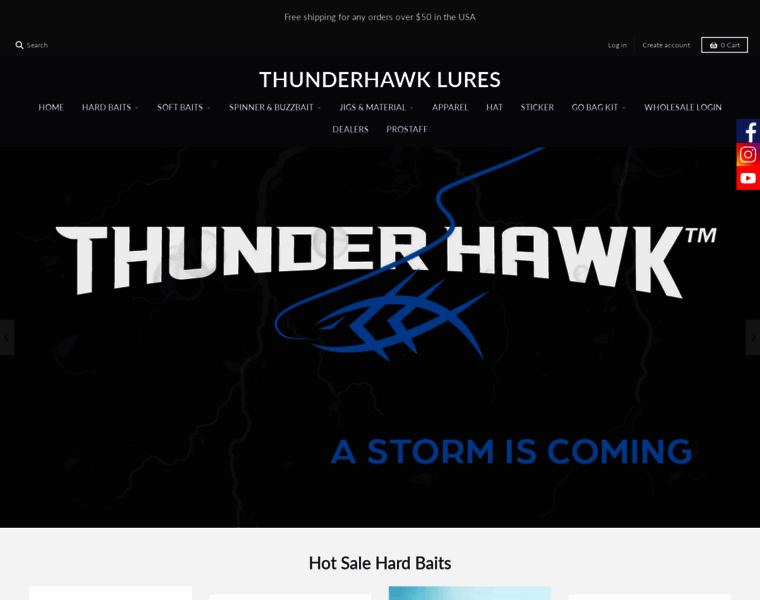 Thunderhawklures.com thumbnail