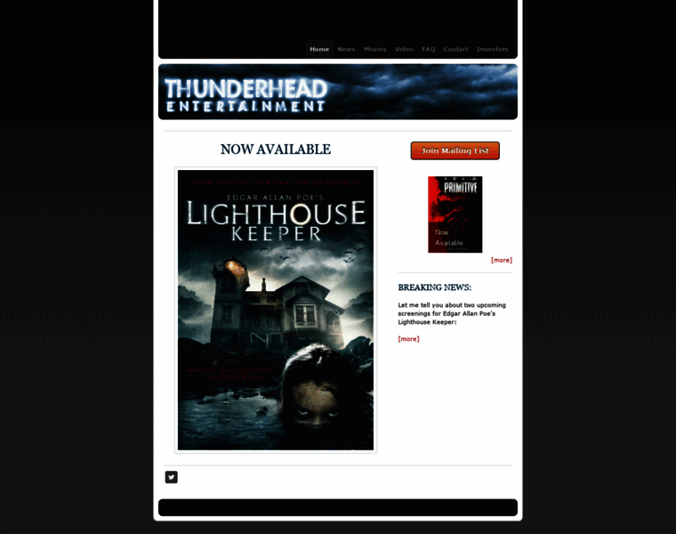Thunderheadstudios.com thumbnail