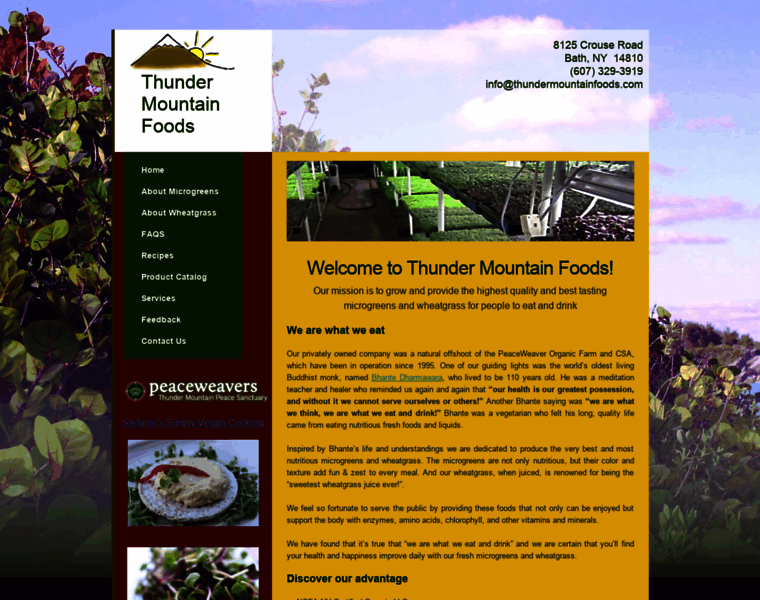 Thundermountainfoods.com thumbnail