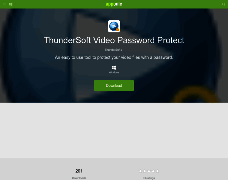 Thundersoft-video-password-protect.apponic.com thumbnail