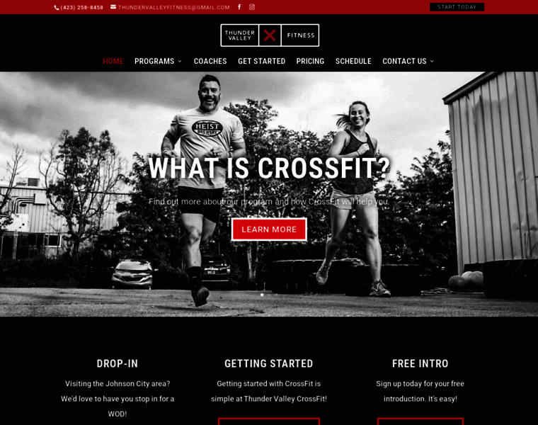 Thundervalleycrossfit.com thumbnail