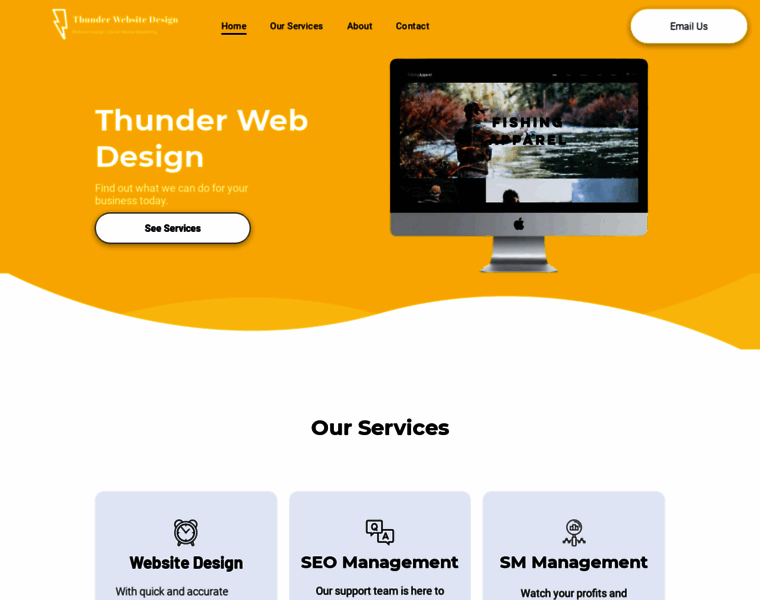 Thunderwebdesign.com thumbnail
