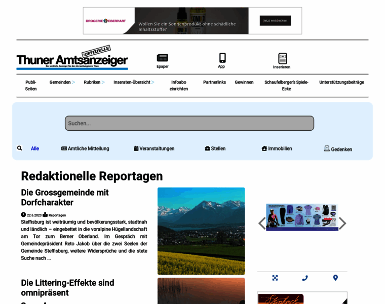 Thuneramtsanzeiger.ch thumbnail