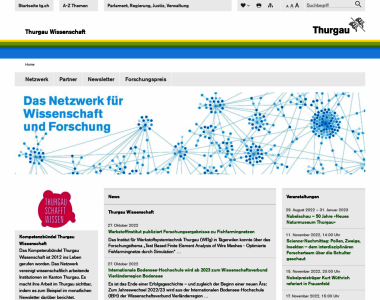 Thurgauwissenschaft.tg.ch thumbnail