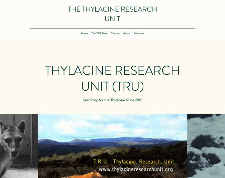 Thylacineresearchunit.org thumbnail