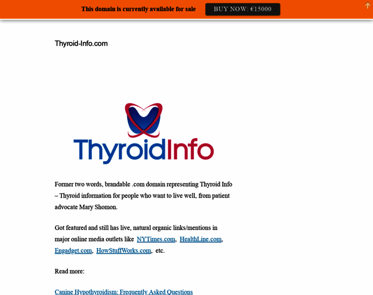 Thyroid-info.com thumbnail